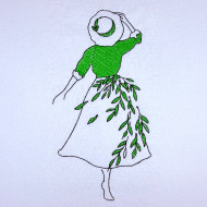 Graceful Green Lady