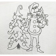 Grinchmas Line Art