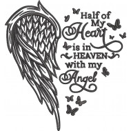 Angel in Heaven Grief Quote