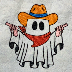 Ghost Cowboy With Gun 