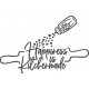 Happiness Is Kitchen Made Embroidery Design Happiness Is Kitchen Made Embroidery Design