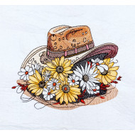 Floral Cowboy Hat 