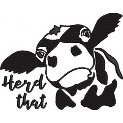 Herd That Embroidery Design