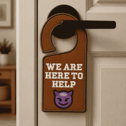 We Are Here To Help ITH Door Hanger