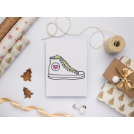 High Top Shoe Applique