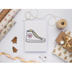 High Top Shoe Applique
