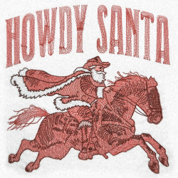 Howdy Santa 