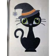 Halloween Cat In Hat