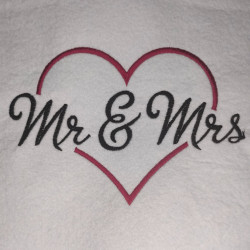 Mr & Mrs in Heart