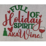 Full Of Holiday Spirit Aka Wine
