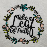 Take A Leaf Of Faith
