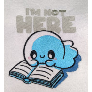 I'm Booked Cute Ghost