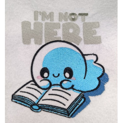 I'm Booked Cute Ghost