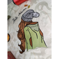 Hello Autumn Embroidery Pattern