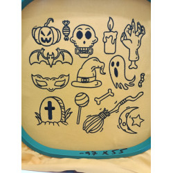 Halloween Collection Embroidery Design
