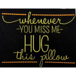 Hug This Memory Pillow