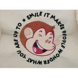 Smile It Makes People Wonder Monkey