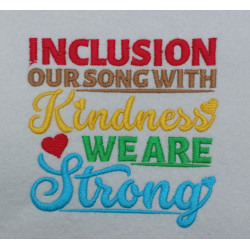 Inclusion, Kindness, & Strong Quote
