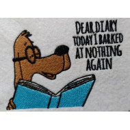  Dear Diary Today I Barked At Nothing Again