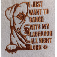 Dance With My Labrador Dog