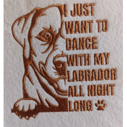 Dance With My Labrador Dog