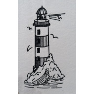 Lighthouse On Sea