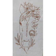 Floral Horse Face