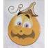Halloween Pumpkin Embroidery Pattern