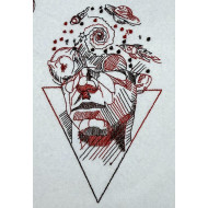 Cosmic Dreamer Line Art