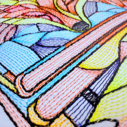 Stained Glass Fox