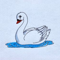 Swan Line Art