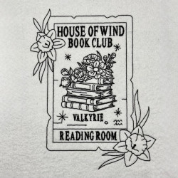 Book Club Reading Room Card