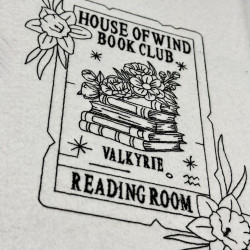 Book Club Reading Room Card