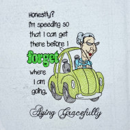 Funny Speeding Grandma Saying