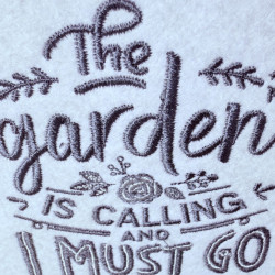 Garden Is Calling Quote