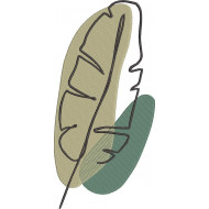 Leaf Embroidery 