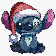 Christmas Koala With Santa Hat 