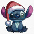 Christmas Koala With Santa Hat 