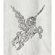 Floral Horse Pattern