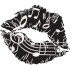 Music Symbols Lips Embroidery Design