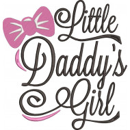 Little Daddy's Girl Embroidery Design 