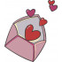 Love Letter Embroidery Design