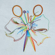Bow With Scissor