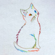 Cat Line Art