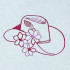 Floral Cowboy Hat