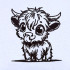 Highland Baby Cow