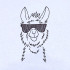 Llama With Glasses