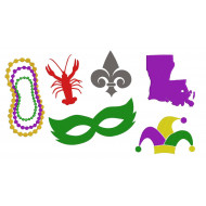 Mardi Gras Icons Collection