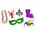 Mardi Gras Icons Collection