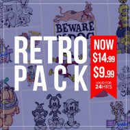 Retro Pack - 11 Nostalgic Designs